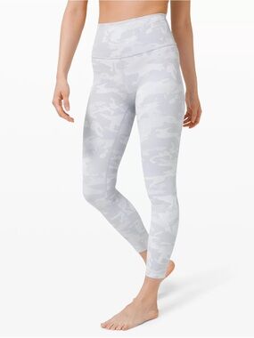 [lululemon] wunder under camo leggings
